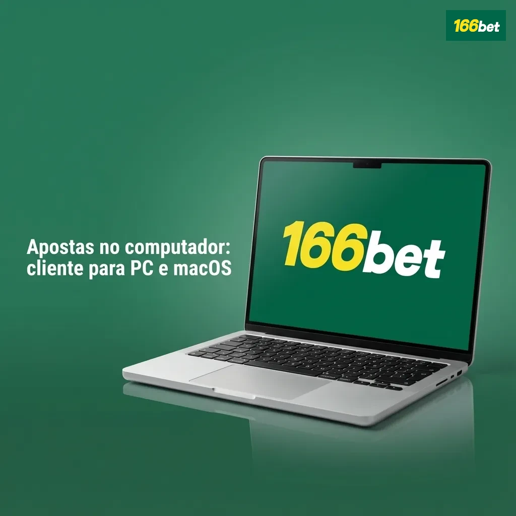 Usuário acessando o site da 166bet no computador, com várias partidas, mercados e estatísticas exibidos na tela