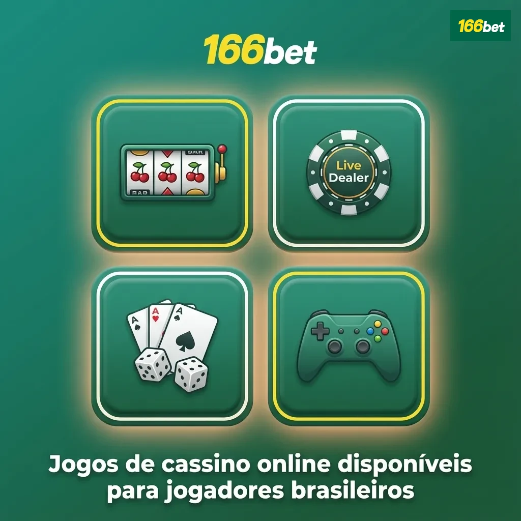 Tela de cassino online em português com slots, roleta, blackjack, poker, jackpots progressivos e game shows ao vivo.