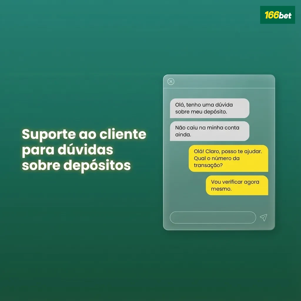 Ilustração de suporte ao cliente online sobre depósitos, mostrando chat ao vivo, e-mail, formulário e central de ajuda.