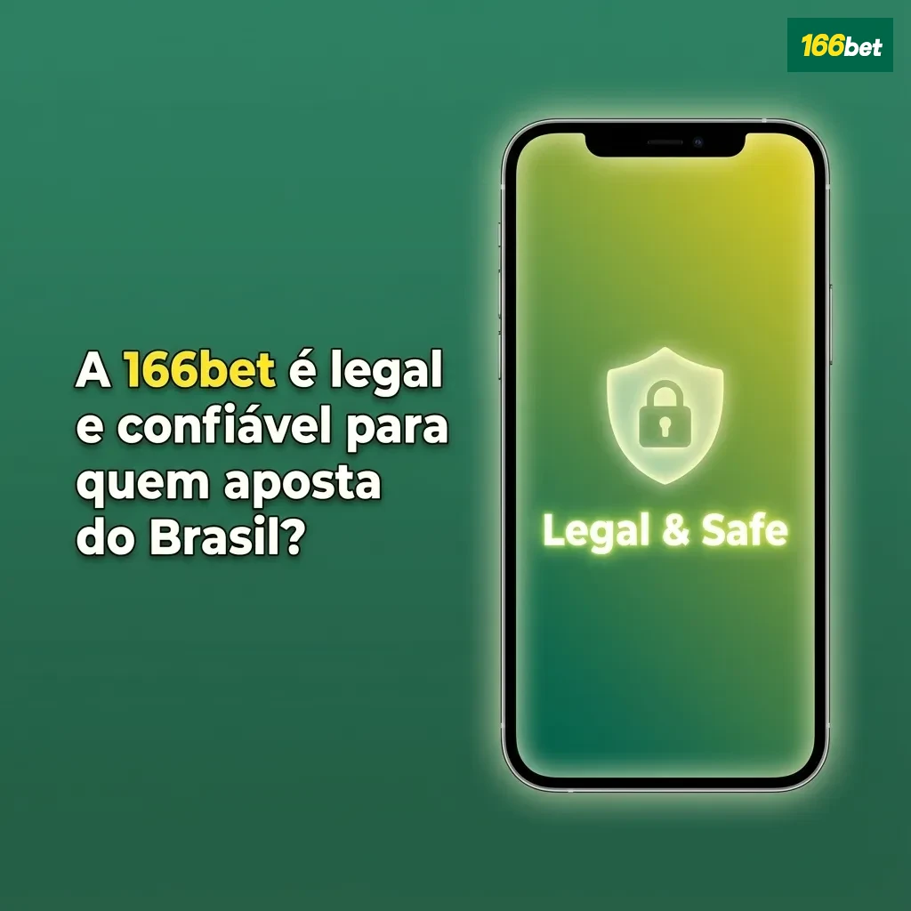 Ilustração de site de apostas 166bet com selo de licença internacional e destaque para segurança e jogo responsável