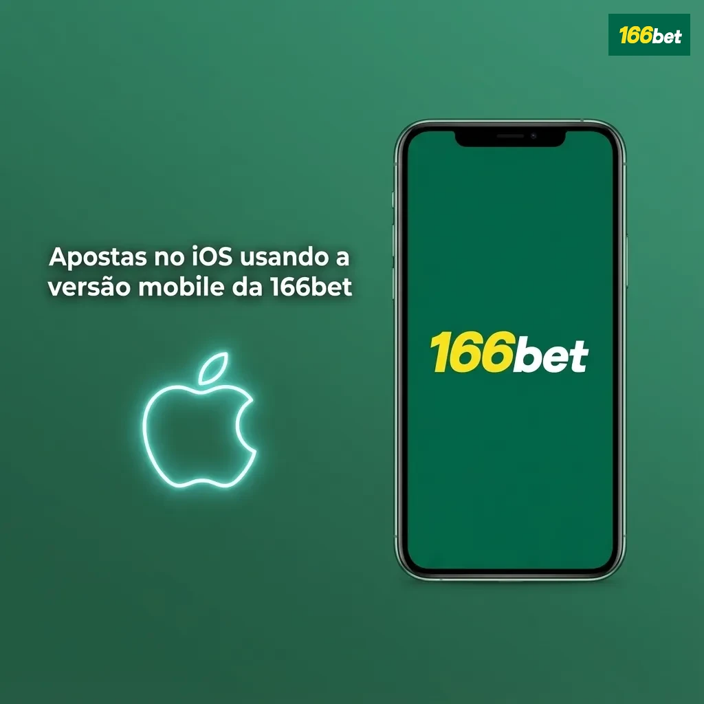 Tela de iPhone com Safari aberto no site 166bet e destaque para opção “Adicionar à Tela de Início”.