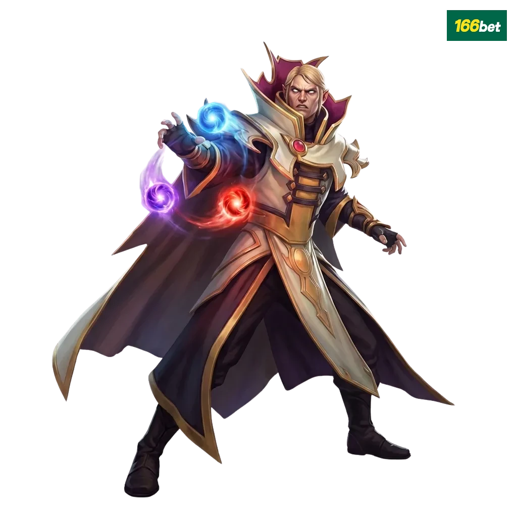 Banner com heróis de Dota 2 em ação, logo 166bet e texto sobre bônus de boas-vindas para apostas em esports no Brasil