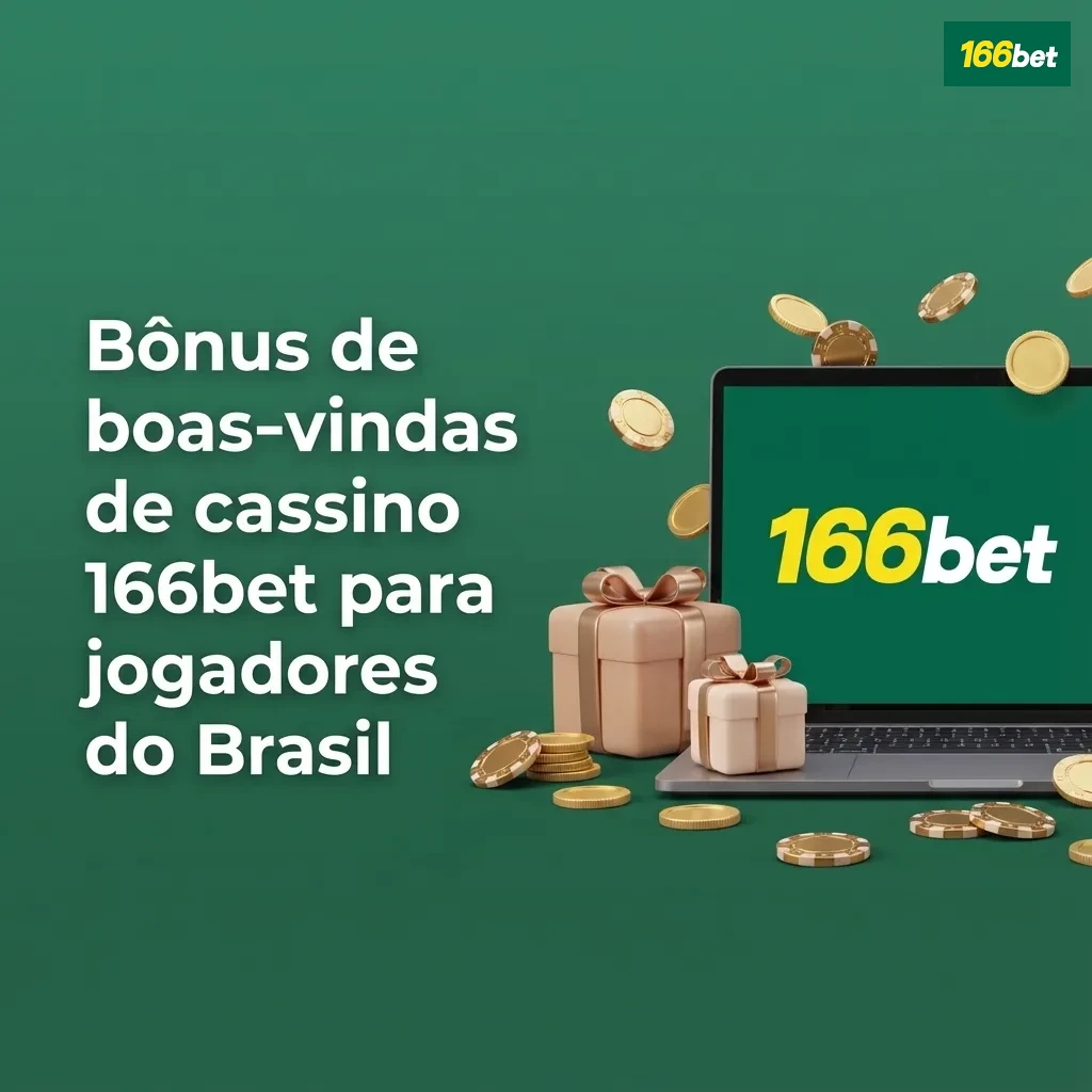 Banner promocional 166bet com bônus de boas-vindas em reais e destaque para slots Fortune Rabbit, Dragon e Tiger.