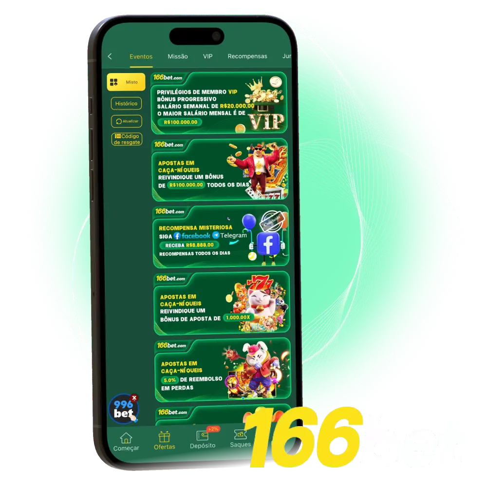 Cadastre-se na 166bet e comece forte com bônus e rodadas grátis.