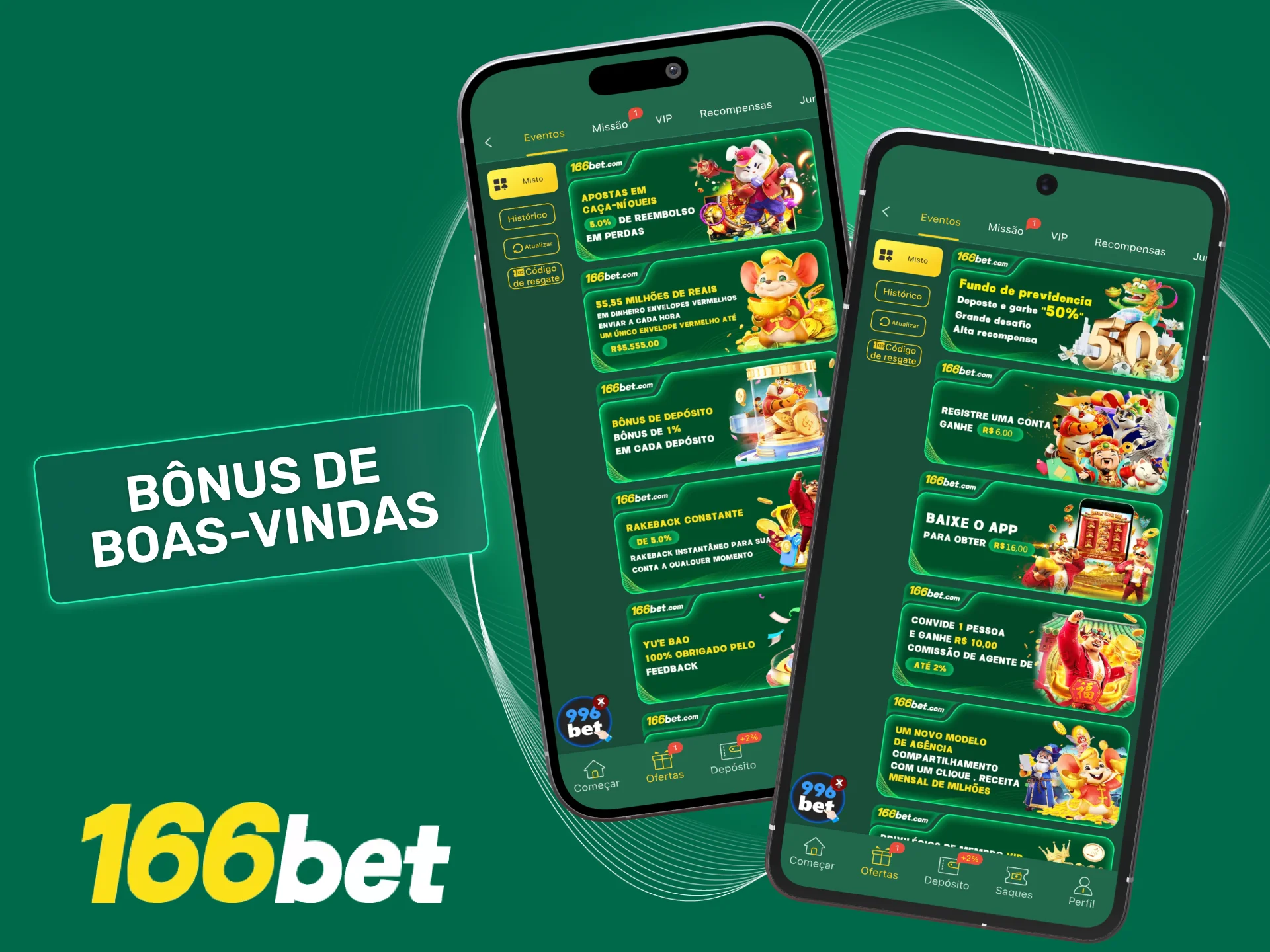 Aproveite promoções no 166bet após cadastro e deposite para receber bônus.