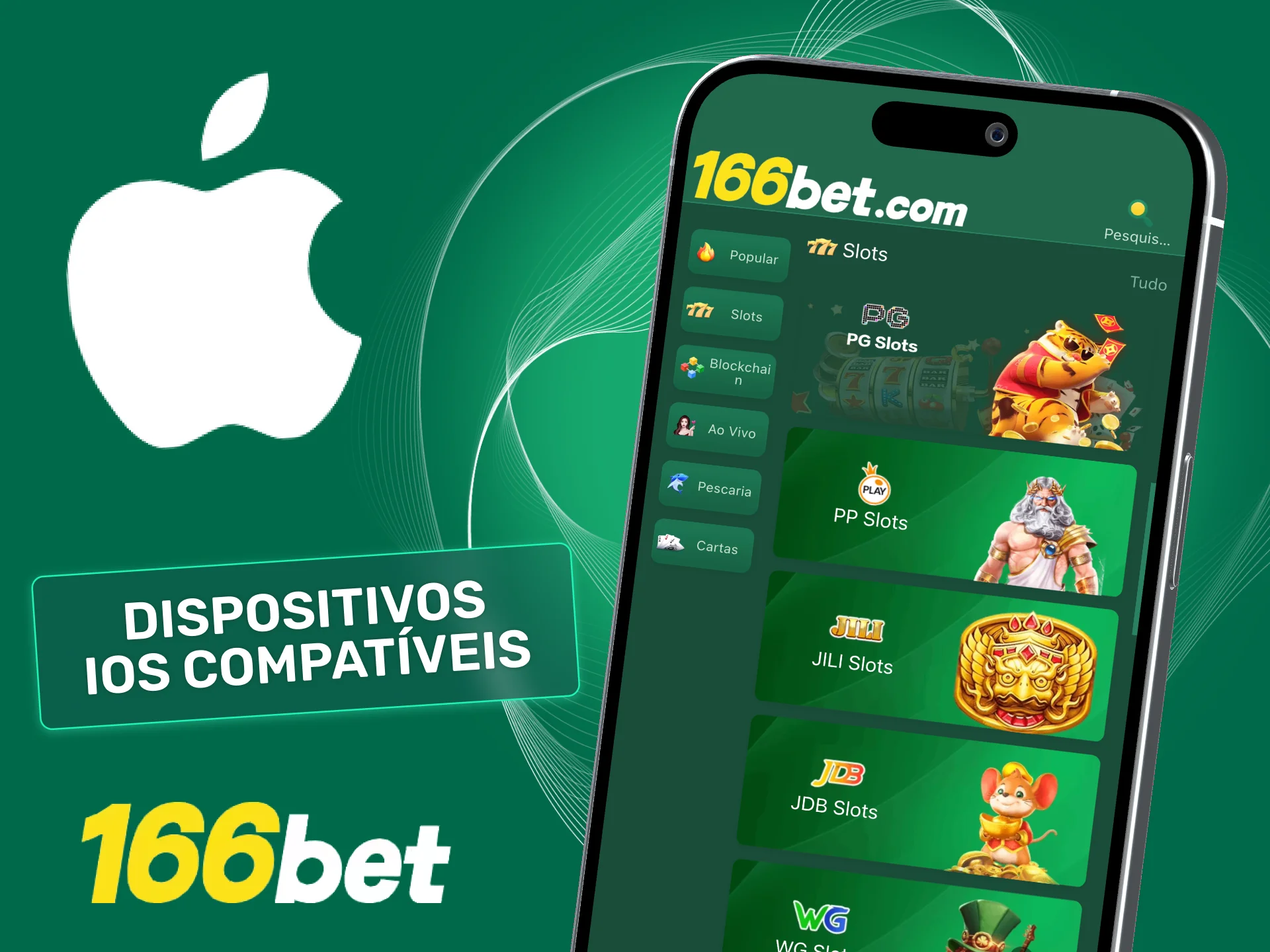Use o app 166bet em iPhones e iPads compatíveis e jogue com fluidez.