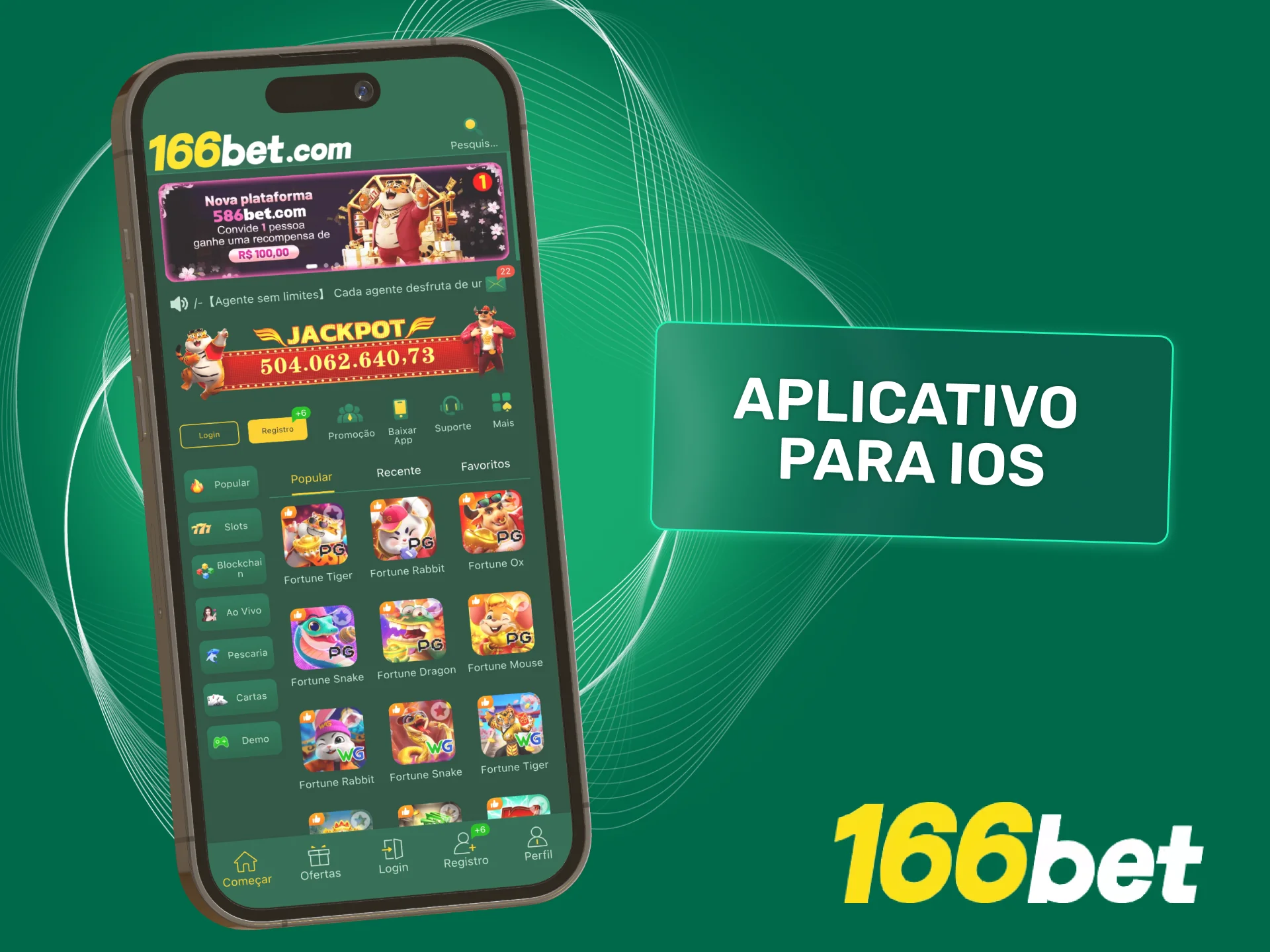 Baixe o aplicativo 166bet para iOS e jogue sem lentidão.