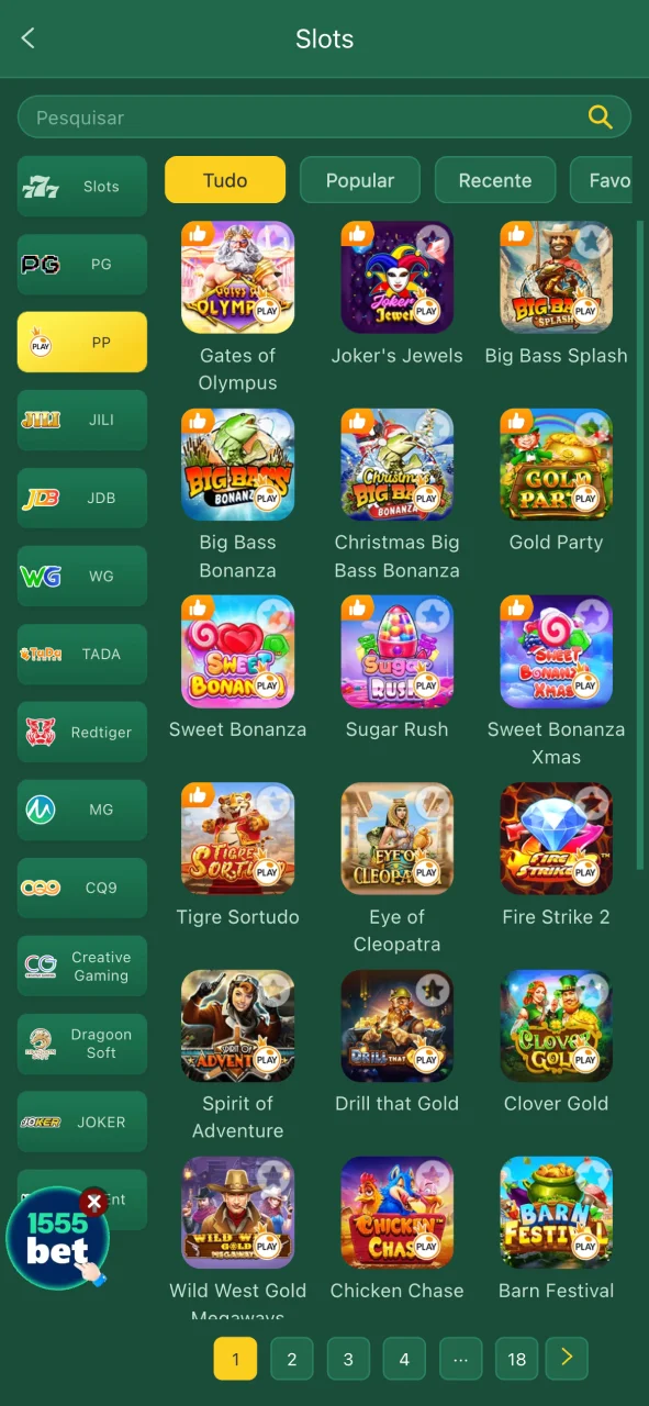 Entre na seção de slots da 166bet e escolha jogos por volatilidade, provedor ou estilo.