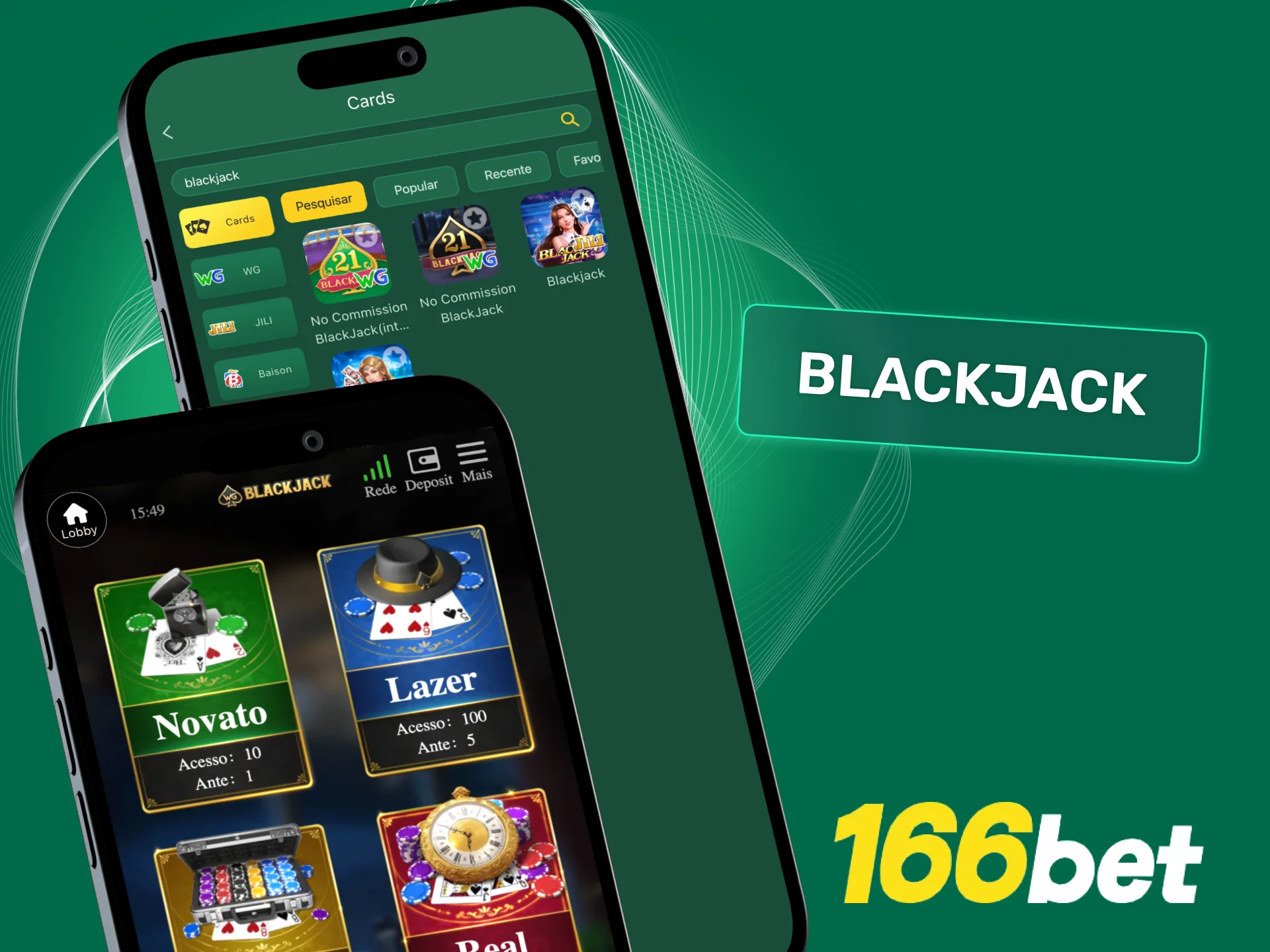 Jogue blackjack e poker no cassino 166bet e teste sua estratégia de cartas.