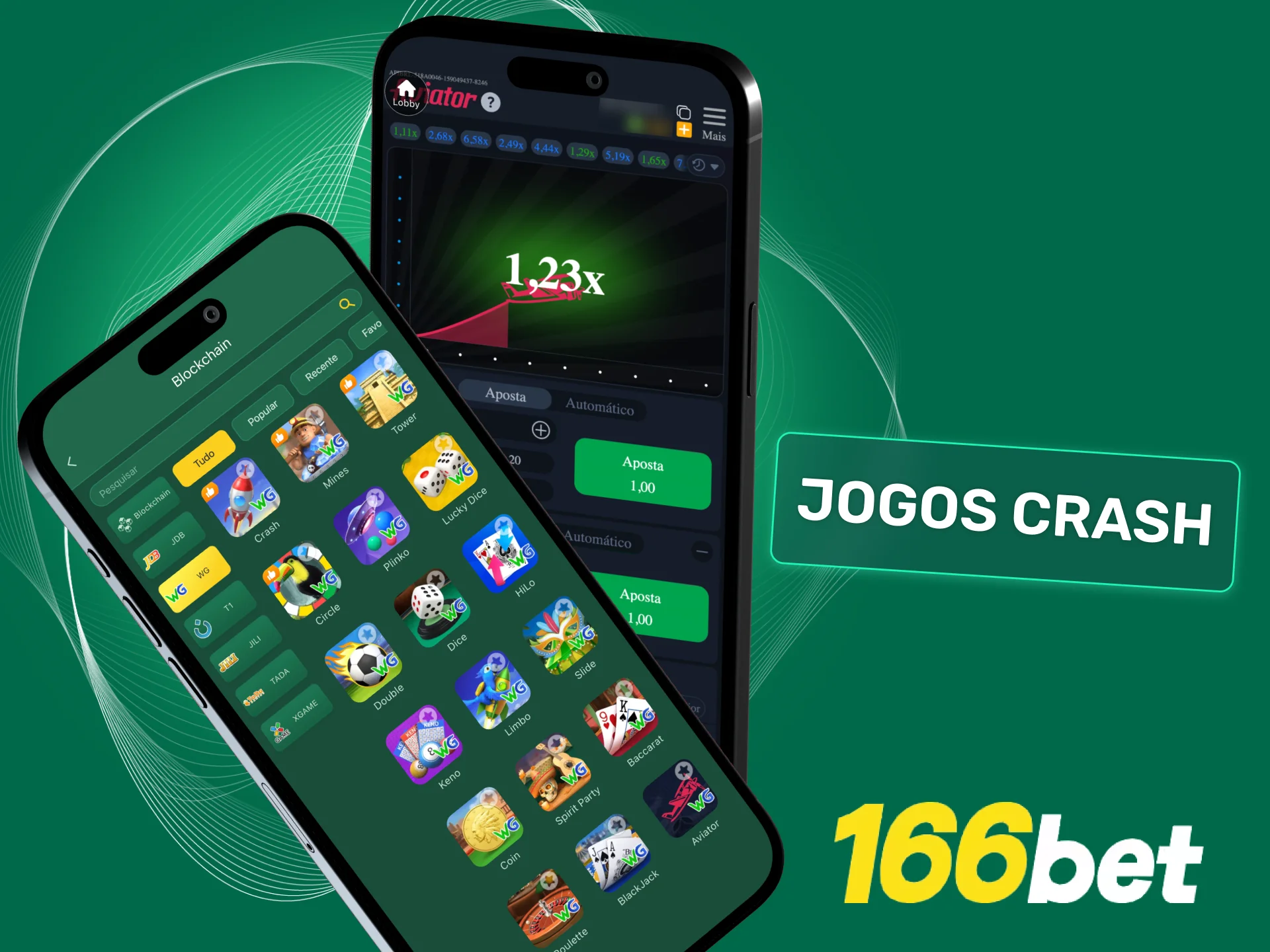 Multiplicadores emocionantes esperam por você em jogos crash no cassino 166bet.