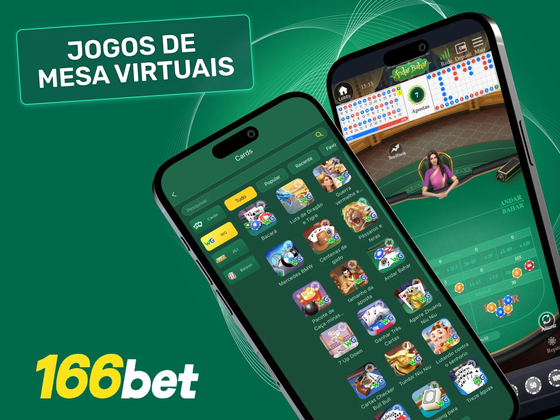 Jogue roleta, blackjack e bacará virtuais no cassino 166bet e teste sua estratégia.