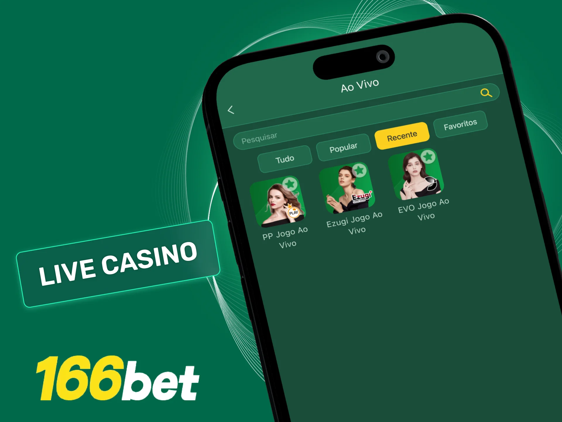 Viva a emoção do cassino ao vivo com dealers reais no 166bet em português.