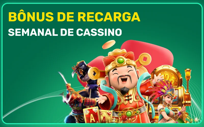 Garanta sua recarga semanal no cassino 166bet e aumente seu saldo para jogar mais.