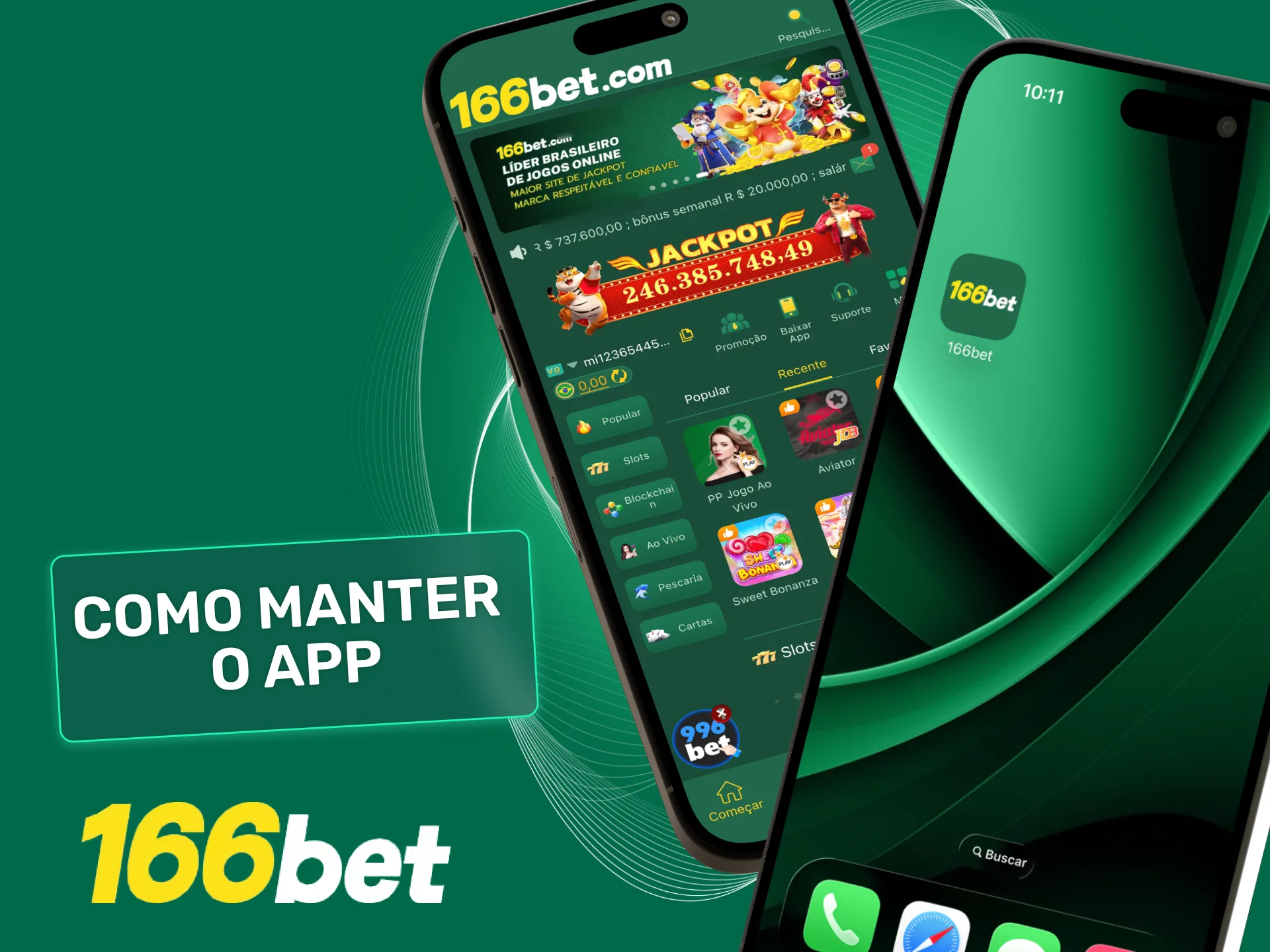 Use o app 166bet no iOS sempre atualizado, abra pelo Safari e aposte com segurança.