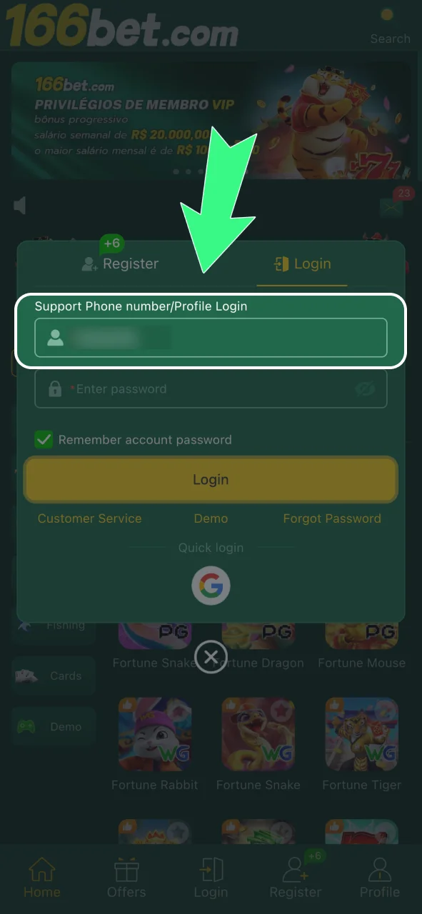 Informe seu e-mail cadastrado na 166bet para acessar a conta.