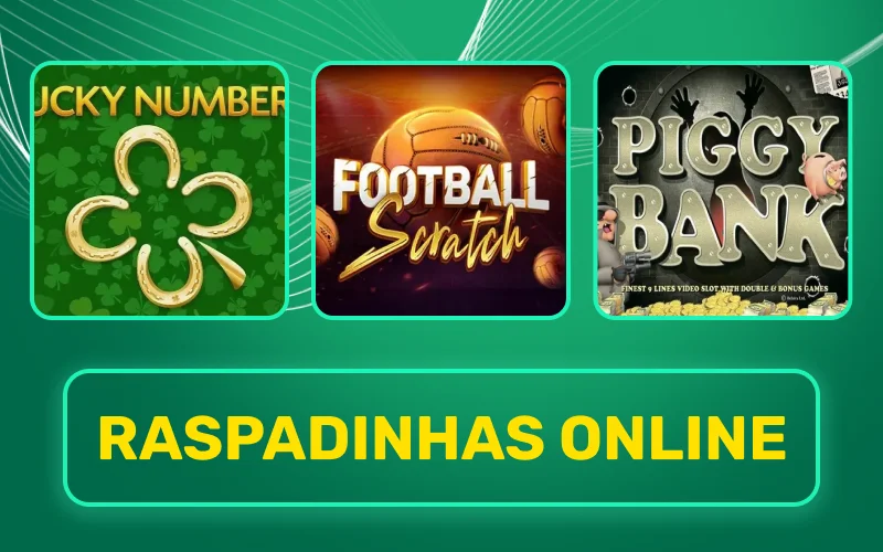 Jogue raspadinhas online da 166bet e ganhe resultados instantâneos.