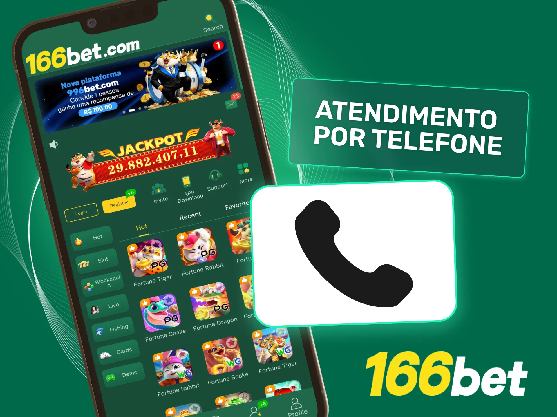 Ligue para a central 166bet e receba ajuda imediata para sua conta e pagamentos.