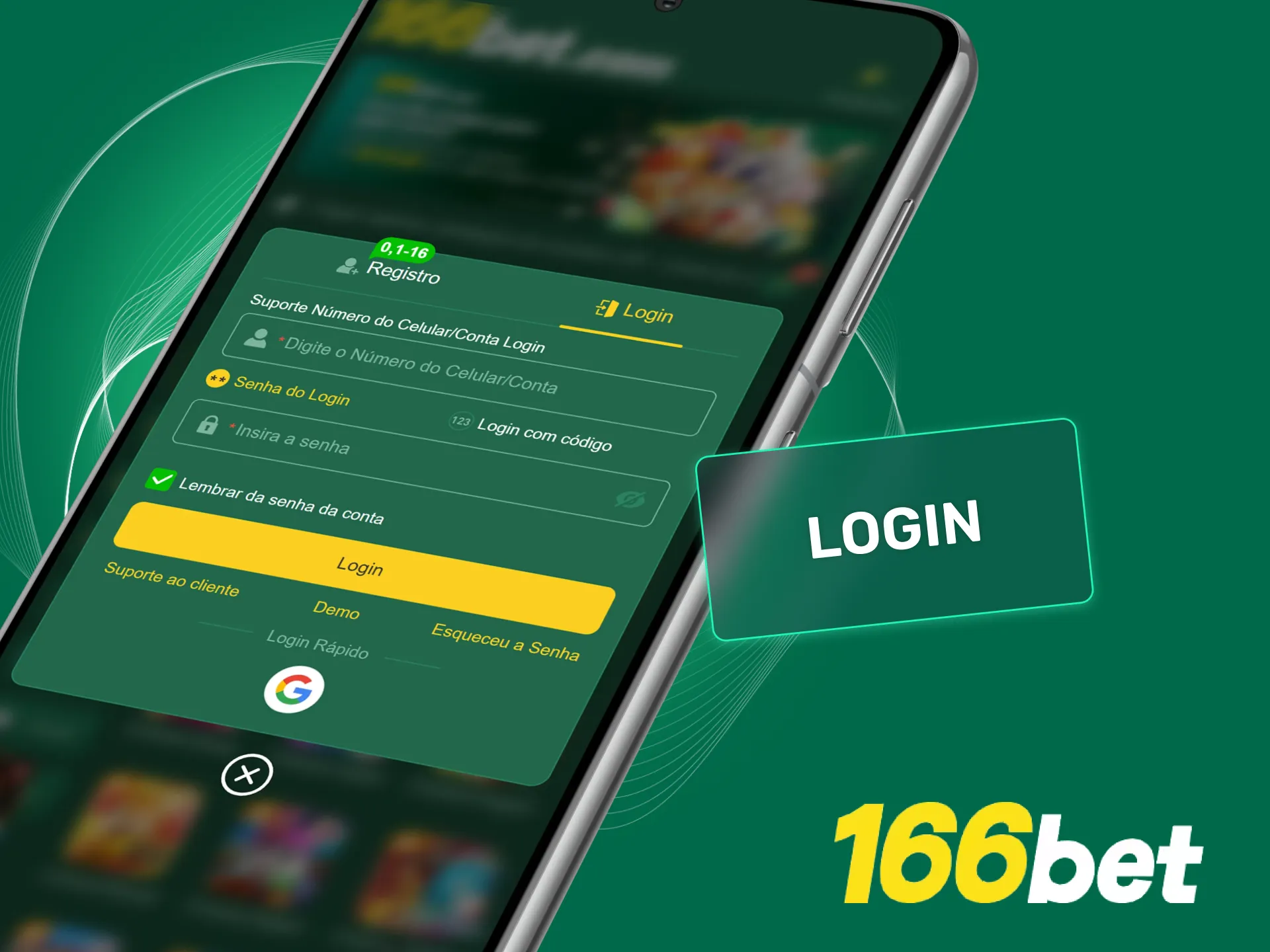 Acesse sua conta 166bet agora e comece a jogar com facilidade.